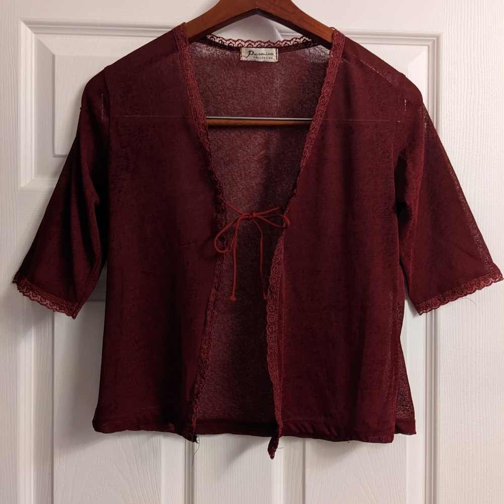 Front tie top